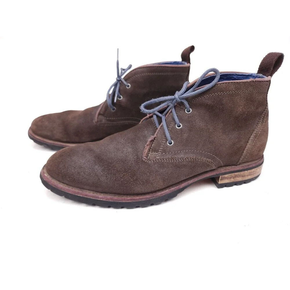Skechers Mark Nason Harrow Mens Brown Leather Chukka Boot Size 8.5